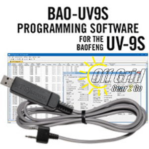RTS Baofeng BAO-UV9S Programming Software Cable Kit