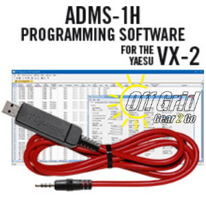 RTS Yaesu ADMS-1H Programming Software Cable Kit