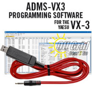 RTS Yaesu ADMS-VX3 Programming Software Cable Kit