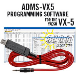 RTS Yaesu ADMS-VX5 Programming Software Cable Kit