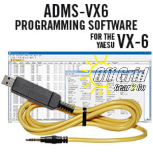 RTS Yaesu ADMS-VX6 Programming Software Cable Kit