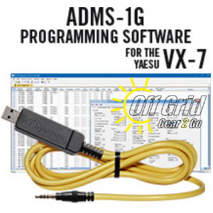 RTS Yaesu ADMS-1G Programming Software Cable Kit