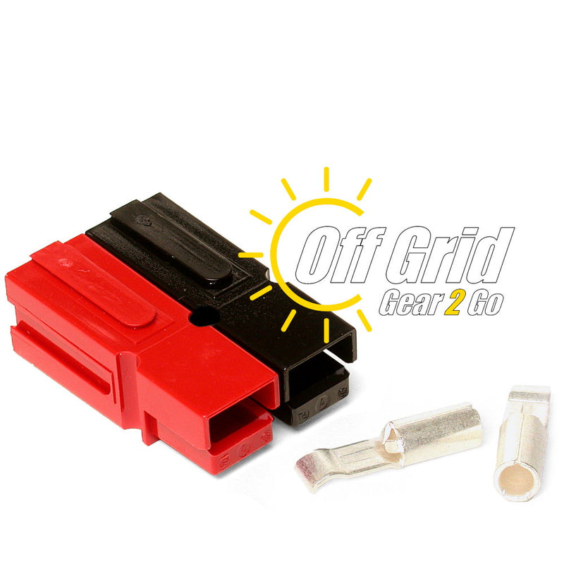 Powerpole WP30-250 30 Amp Permanently Bonded Red/Black Anderson Powerpole Connectors (Sets: 250)