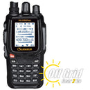 Wouxun KG-UV8D Plus V2 Enhanced Handheld Dual-Band VHF/UHF Two-Way Radio with 999 Channels and 2600mAh Li-Ion Rechargeable Battery