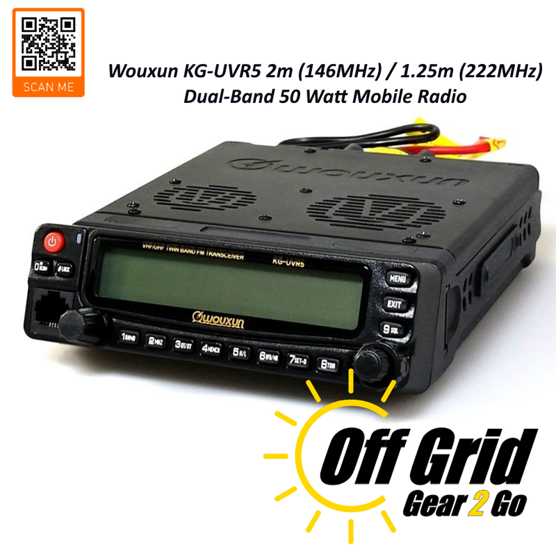 Wouxun KG-UVR5-222 Base/Mobile Two Way Radio
