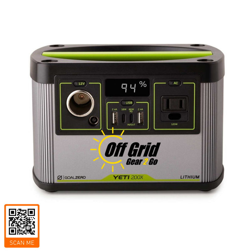 GOAL ZERO Yeti 200X Lithium Portable Power Station