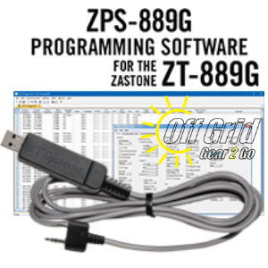 RTS ZASTONE ZPS-889G Programming Software Cable Kit
