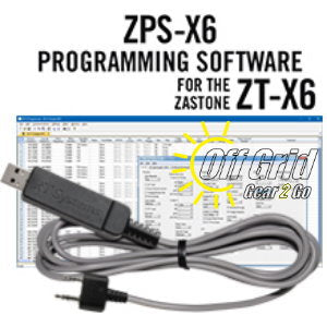 RTS ZASTONE ZPS-X6 Programming Software Cable Kit